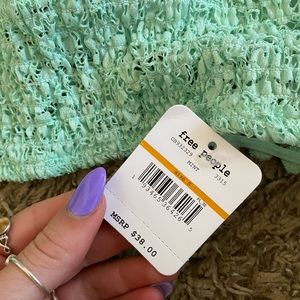 FREE PEOPLE flower bra/shirt